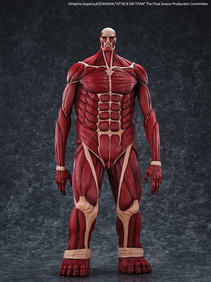 PRE ORDER – ATTACK ON TITAN - COLOSSAL TITAN - FIGURINE MEGA SOFVI 63CM