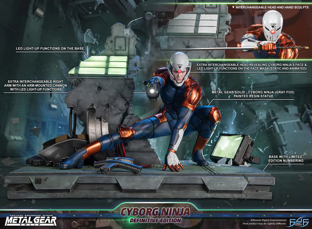 PRE ORDER – METAL GEAR SOLID - CYBORG NINJA (GRAY FOX) (DEFINITIVE EDI ...