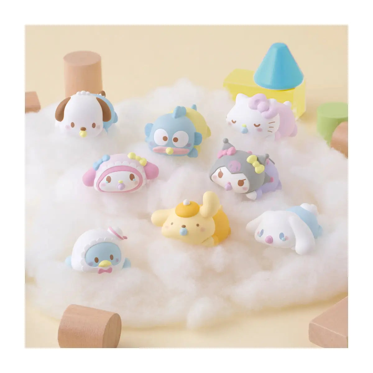 PRE ORDER – BANDAI CANDY JPY320 MOCCHIRI KORORIN ♪SANRIO CHARACTERS 2 MOCCHIRI KORORIN SANRIO (BOX OF 12)