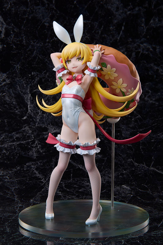 PRE ORDER – 1/4 MONOGATARI SERIES SHINOBU OSHINO WHITE BUNNY VER. COMPLETE FIGURE