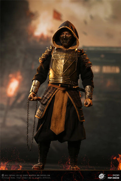 PRE ORDER – EX049 MORTAL KOMBAT 1/6 REPRESENTATIVE FROM HELL WARRIOR SCORPION (RERUN)