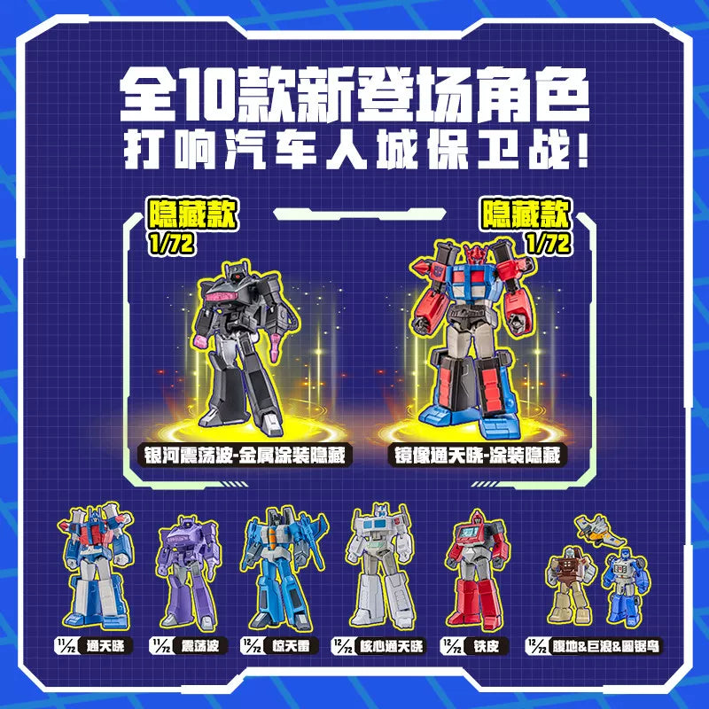 PRE ORDER – AULDEY 800240 TRANSFORMERS AAE ALPHA ACTION ELITE WAVE 04 BLIND BOX (SET OF 6)