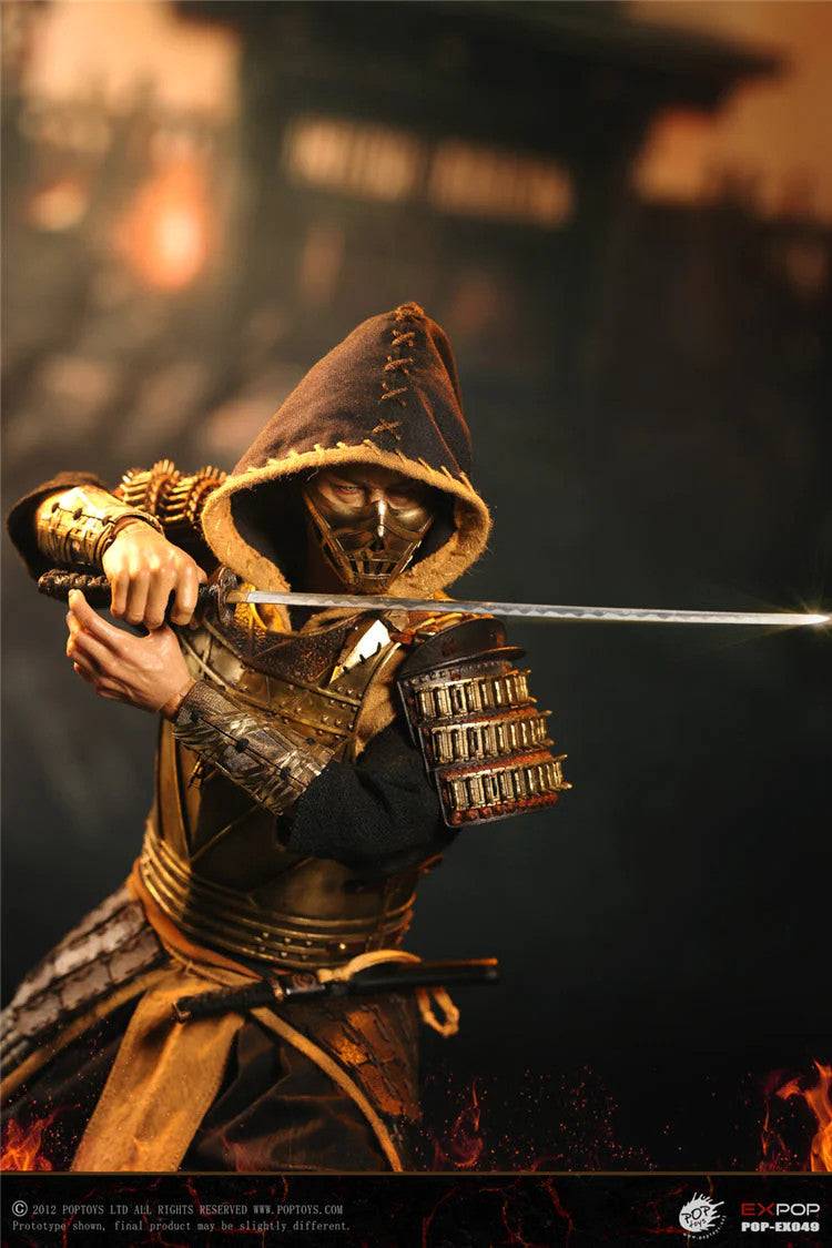 PRE ORDER – EX049 MORTAL KOMBAT 1/6 REPRESENTATIVE FROM HELL WARRIOR SCORPION (RERUN)