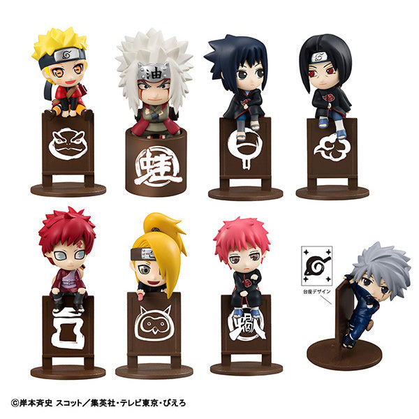 BACK ORDER – OCHATOMO SERIES NARUTO SHIPPUDEN LET'S HAVE TEA FOR NOW！（REPEAT） SET ( BOX OF 8 )