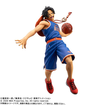 PRE ORDER – ONE PIECE X NBA MASTER STARS PIECE - THE PORTGAS D ACE - NEW YORK KNICKS