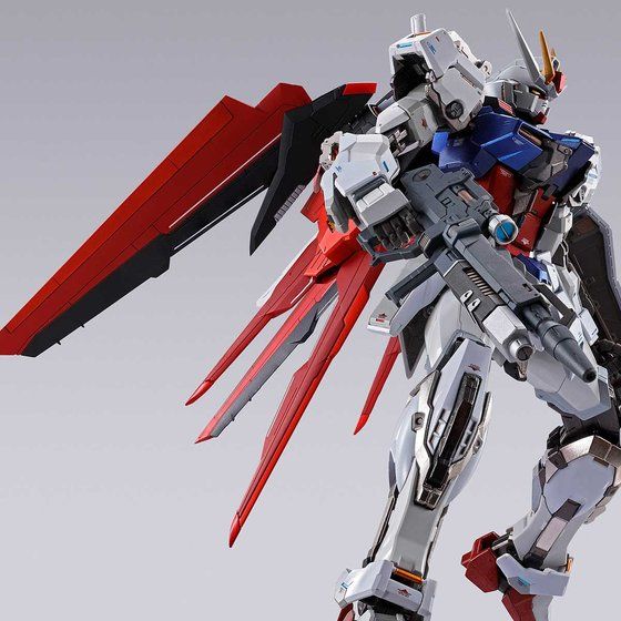 PRE ORDER – METAL BUILD STRIKE GUNDAM - HELIOPOLIS ROLL OUT VER. + AILE STRIKER - STORE LIMITED EDITION (SET OF 2)
