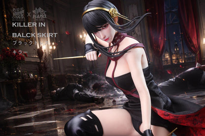 PRE ORDER – 1/6 SPY X FAMILY - KILLER IN BLACK SKIRT - YOR FORGER 3P