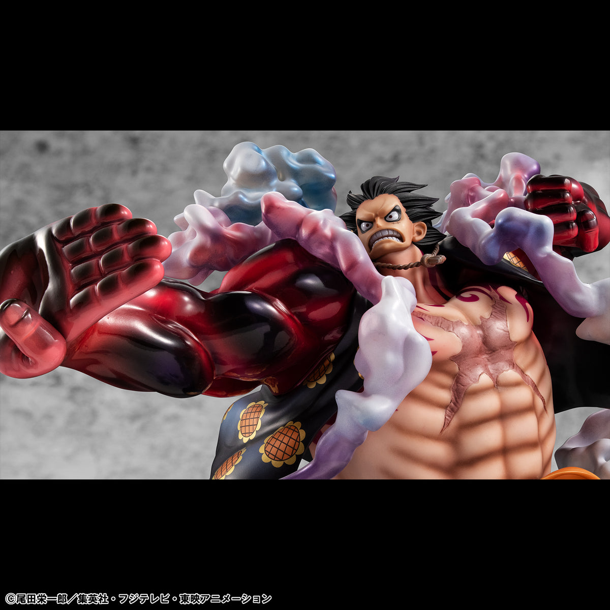 PRE ORDER – PORTRAIT.OF.PIRATES ONE PIECE - SA-MAXIMUM - MONKEY D LUFFY GEAR4 BOUNCE-MAN 10TH LIMITED VER.