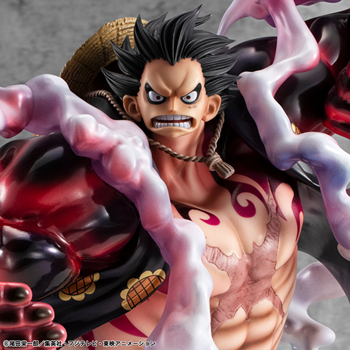 PRE ORDER – PORTRAIT.OF.PIRATES ONE PIECE - SA-MAXIMUM - MONKEY D LUFFY GEAR4 BOUNCE-MAN 10TH LIMITED VER.