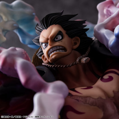 PRE ORDER – PORTRAIT.OF.PIRATES ONE PIECE - SA-MAXIMUM - MONKEY D LUFFY GEAR4 BOUNCE-MAN 10TH LIMITED VER.