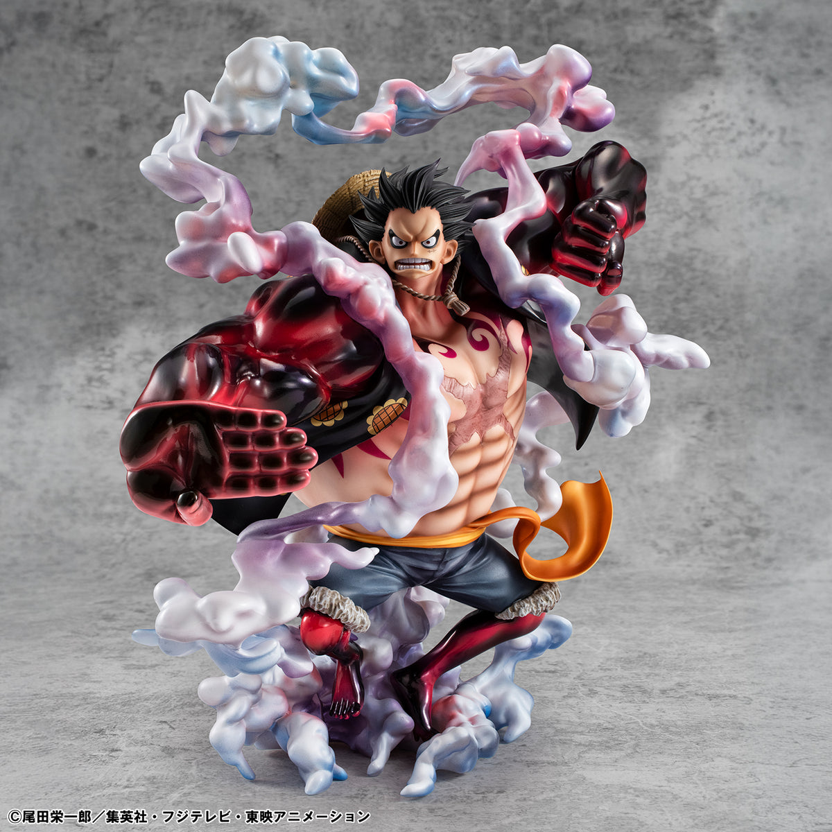 PRE ORDER – PORTRAIT.OF.PIRATES ONE PIECE - SA-MAXIMUM - MONKEY D LUFFY GEAR4 BOUNCE-MAN 10TH LIMITED VER.