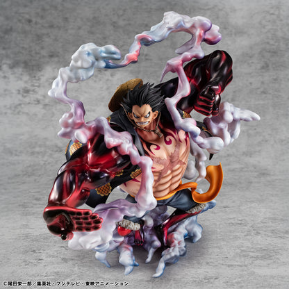 PRE ORDER – PORTRAIT.OF.PIRATES ONE PIECE - SA-MAXIMUM - MONKEY D LUFFY GEAR4 BOUNCE-MAN 10TH LIMITED VER.
