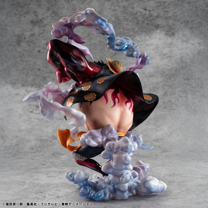 PRE ORDER – PORTRAIT.OF.PIRATES ONE PIECE - SA-MAXIMUM - MONKEY D LUFFY GEAR4 BOUNCE-MAN 10TH LIMITED VER.