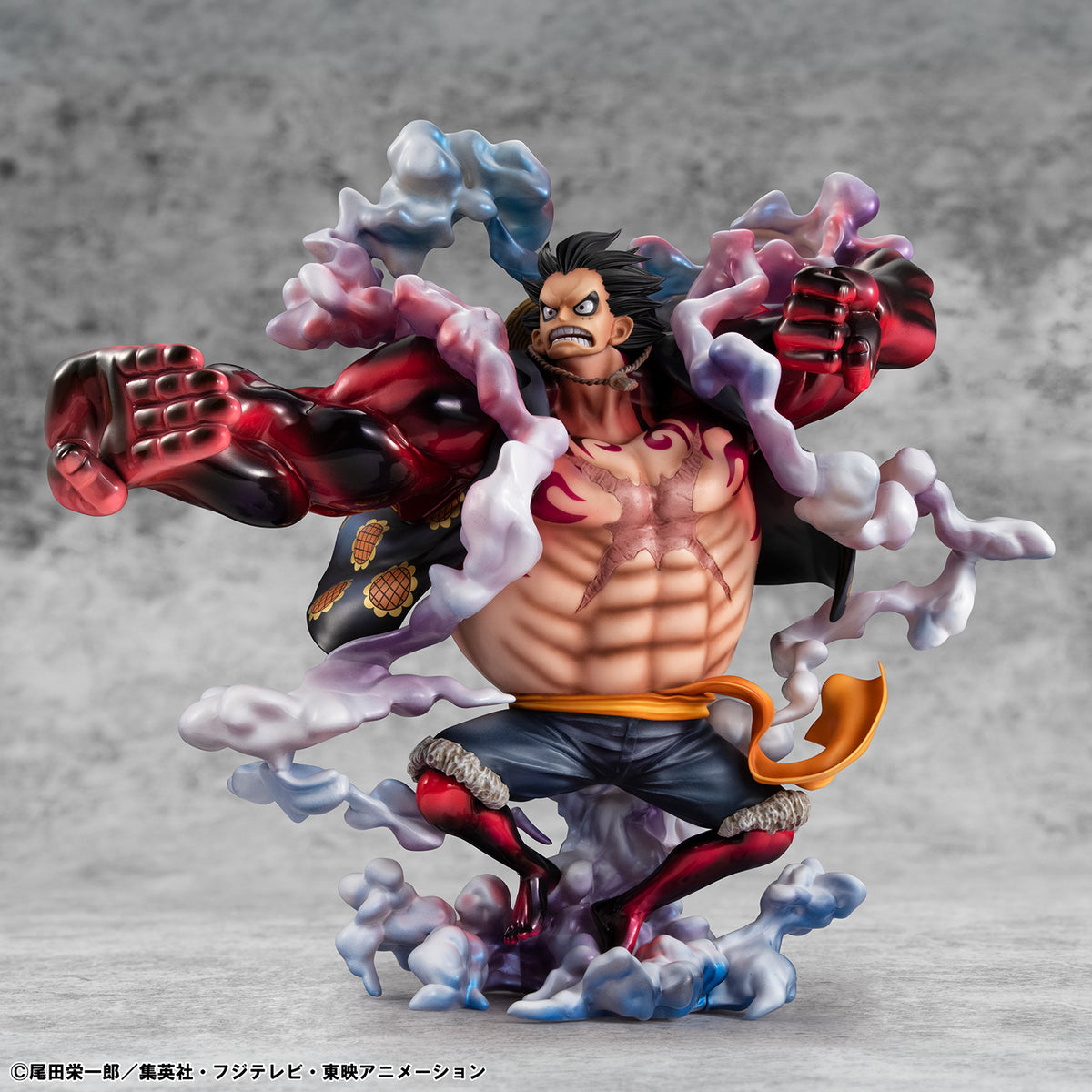 PRE ORDER – PORTRAIT.OF.PIRATES ONE PIECE - SA-MAXIMUM - MONKEY D LUFFY GEAR4 BOUNCE-MAN 10TH LIMITED VER.