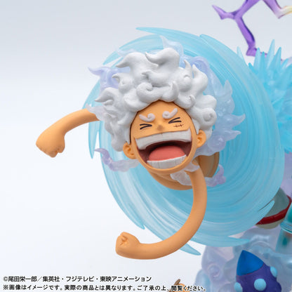 PRE ORDER – S.H.FIGUARTS ONE PIECE - WORLD COLLECTABLE FIGURE PREMIUM - MONKEY D.LUFFY GEAR 5 SPECIAL +  S.H.FIGUARTS MONKEY D. LUFFY - GEAR 5 SET