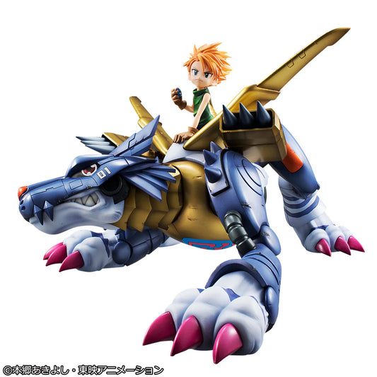 PRE ORDER – PRECIOUS G.E.M. SERIES DIGIMON ADVENTURE - METAL GARURUMON & ISHIDA YAMATO  SET（REPEAT）
