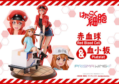 PRE ORDER – PRISMA WING CELLS AT WORK RED BLOOD CELL & PLATELET NON SCALE PRE-PAINTED FIGURE