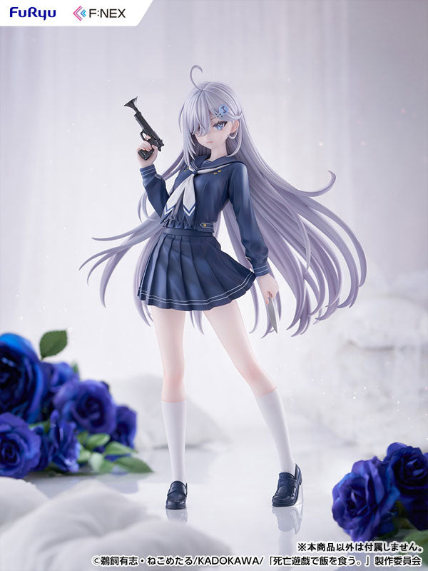 PRE ORDER – 1/7 PLAYING DEATH GAMES TO PUT FOOD ON THE TABLE - YUKI SCHOOL UNIFORM VER.