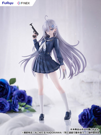 PRE ORDER – 1/7 PLAYING DEATH GAMES TO PUT FOOD ON THE TABLE - YUKI SCHOOL UNIFORM VER.