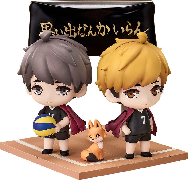 PRE ORDER – QSET+ HAIKYU!! - ATSUMU MIYA & OSAMU MIYA