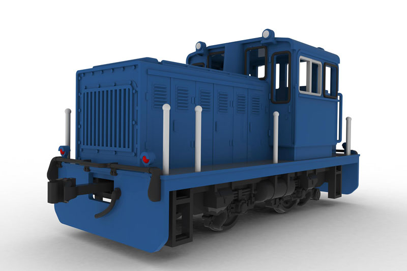 PRE ORDER – 1/80 SWITCHER - CONVEX-SHAPED DARK BLUE COLOR