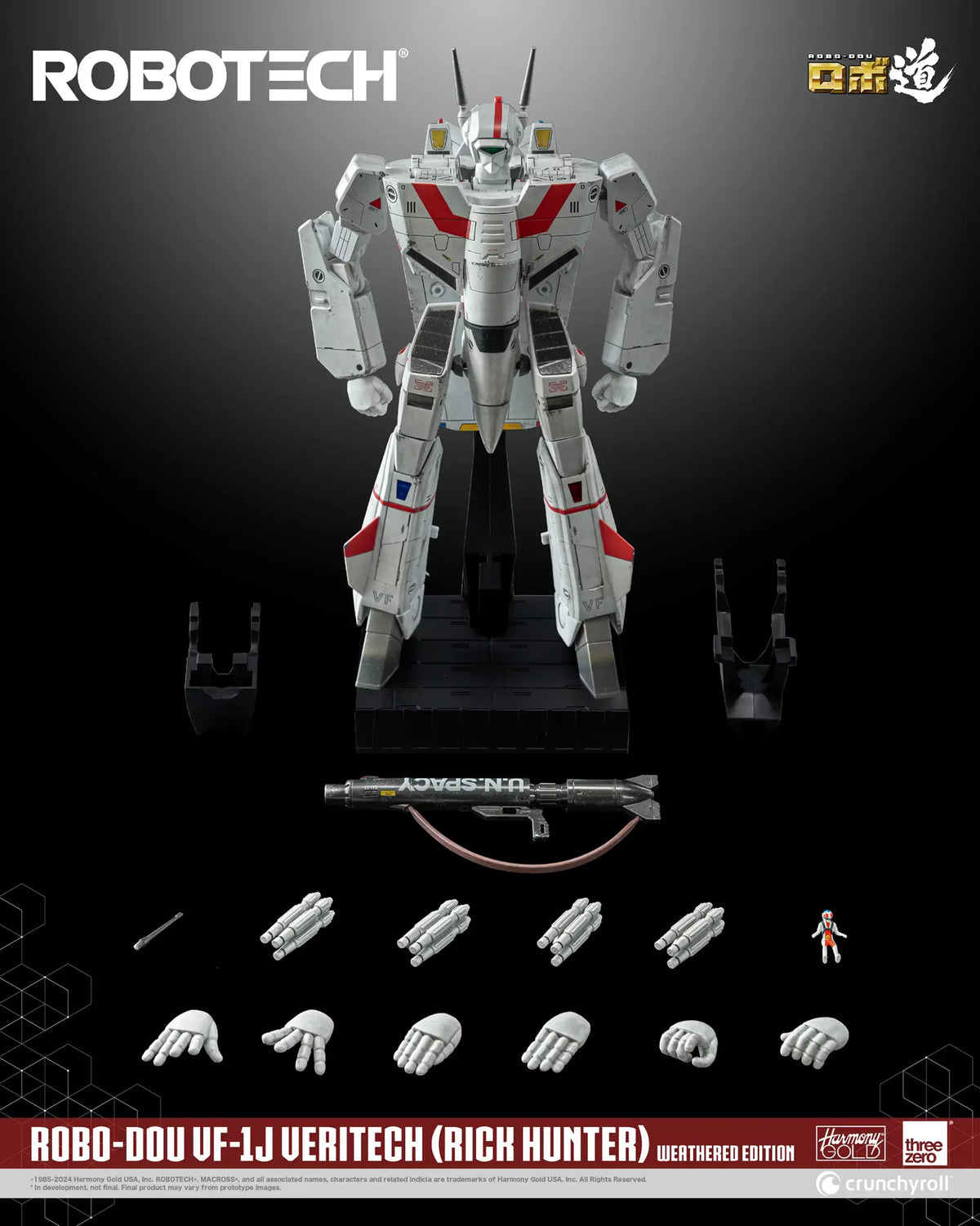 Robotech Rdf Base PRE ORDER – ROBOTECH ROBO-DOU ROBOTECH VF-1J VERITECH ( RICK HUNTER ...