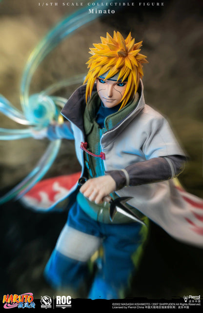 PRE ORDER – ROCKETTOYS ROC-015 1/6 OFFICIALLY LICENSED CHINESE VERSION: NARUTO SHIPPUDEN - MINATO NAMIKAZE [FOURTH HOKAGE VER.]