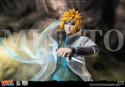 PRE ORDER – ROCKETTOYS ROC-015 1/6 OFFICIALLY LICENSED CHINESE VERSION: NARUTO SHIPPUDEN - MINATO NAMIKAZE [FOURTH HOKAGE VER.]