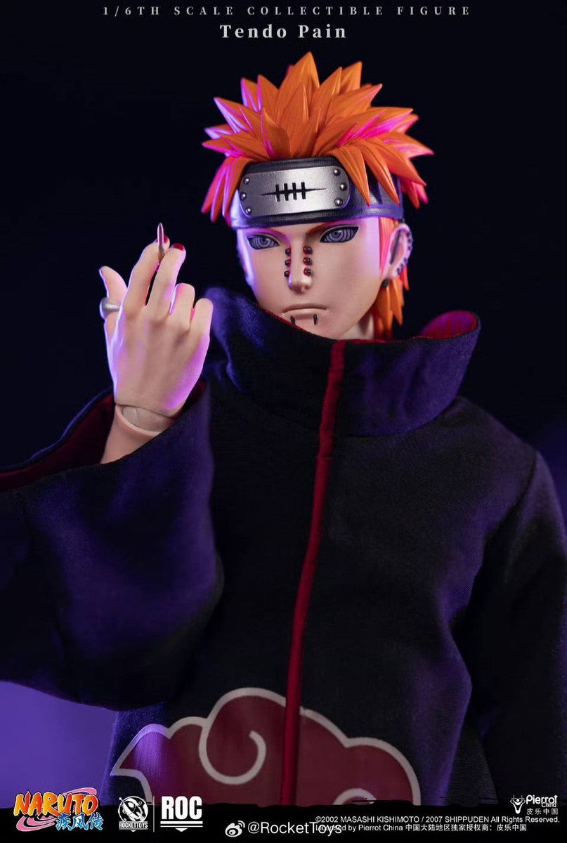 PRE ORDER – ROCKETTOYS ROC-013 1/6 OFFICIALLY LICENSED CHINESE VERSION: NARUTO SHIPPUDEN - PAIN (TENDO)