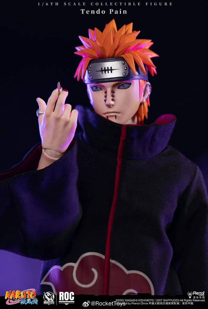 PRE ORDER – ROCKETTOYS ROC-013 1/6 OFFICIALLY LICENSED CHINESE VERSION: NARUTO SHIPPUDEN - PAIN (TENDO)