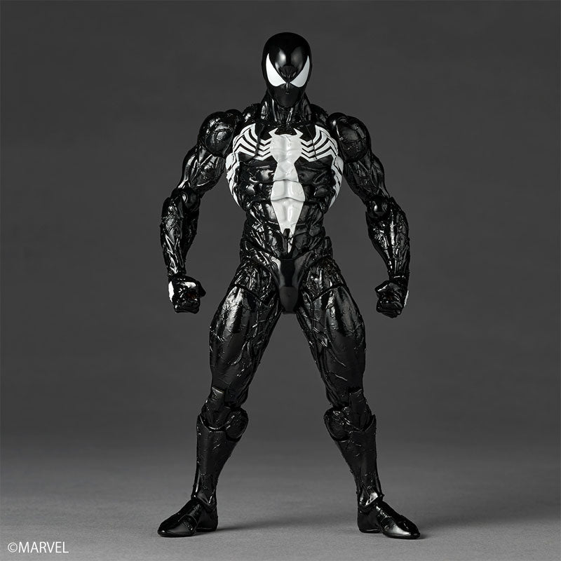 PRE ORDER – REVOLTECH AMAZING YAMAGUCHI - SYMBIOTE SPIDER-MAN - REISSUE