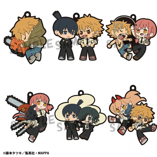 PRE ORDER – RUBBER MASCOT BUDDYCOLLE CHAINSAW MAN （REPEAT） (BOX OF 6)