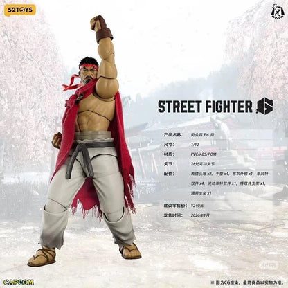 PRE ORDER – 1/12 STREET FIGHTER 6 RYU