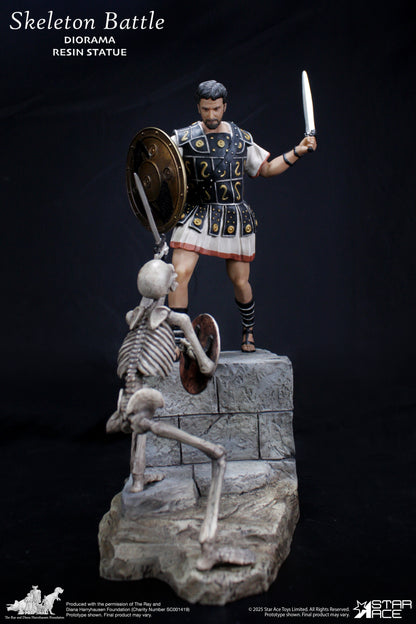 PRE ORDER – 1/8 SKELETON BATTLE DIORAMA RESIN STATUE