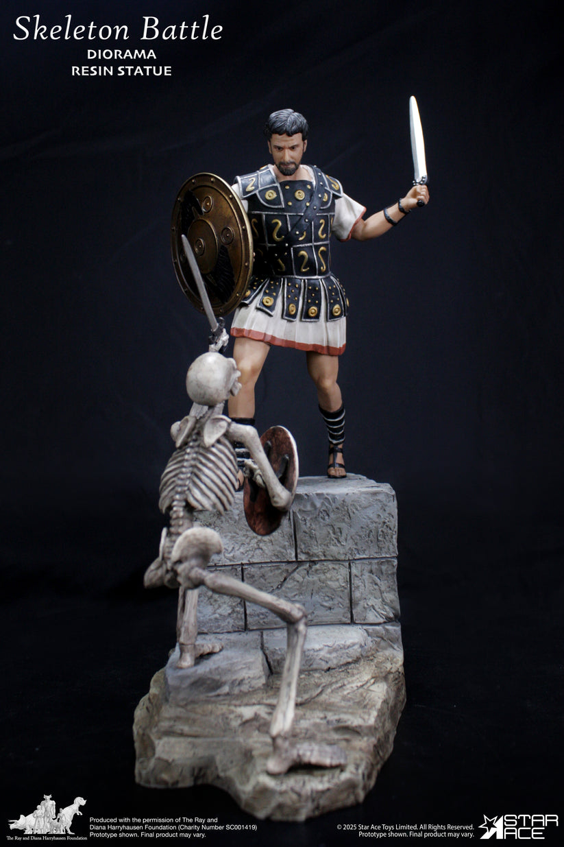 PRE ORDER – 1/8 SKELETON BATTLE DIORAMA RESIN STATUE – Collectors Base PH