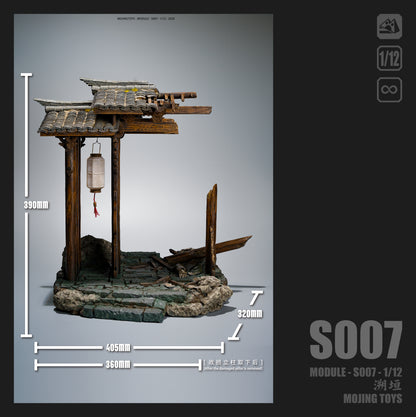 PRE ORDER – 1/12 MOJINGTOYS MODULAR SERIES SUYUAN REMNANTS OF THE ANCIENT GATE ANCIENT STYLE DIORAMA S007
