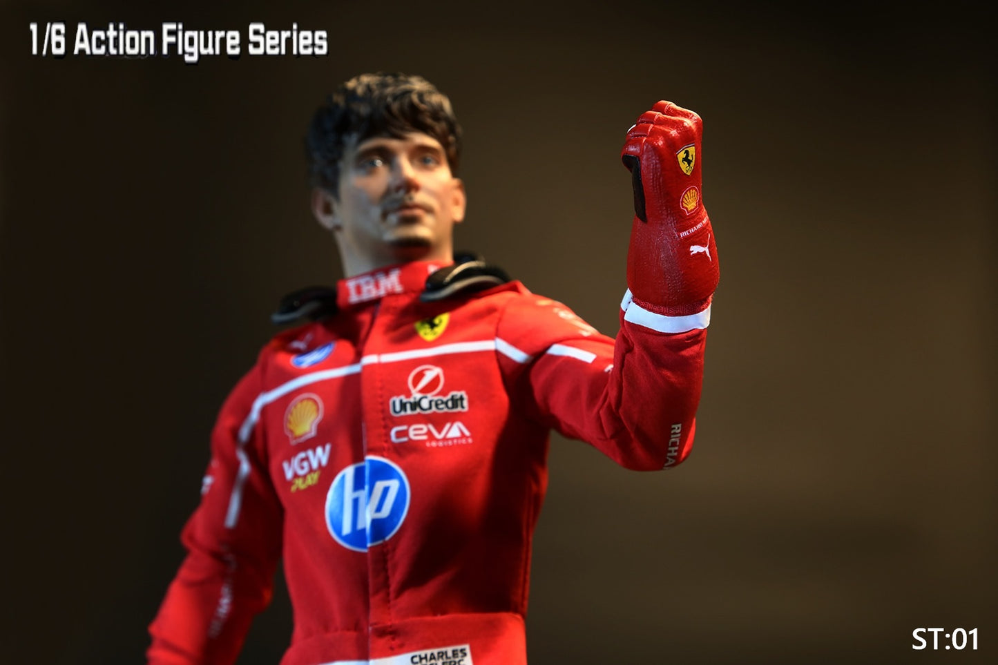 PRE ORDER – 1/6 FORMULA ONE RACER ACTION FIGURE ST01 - CHARLES LECLERC