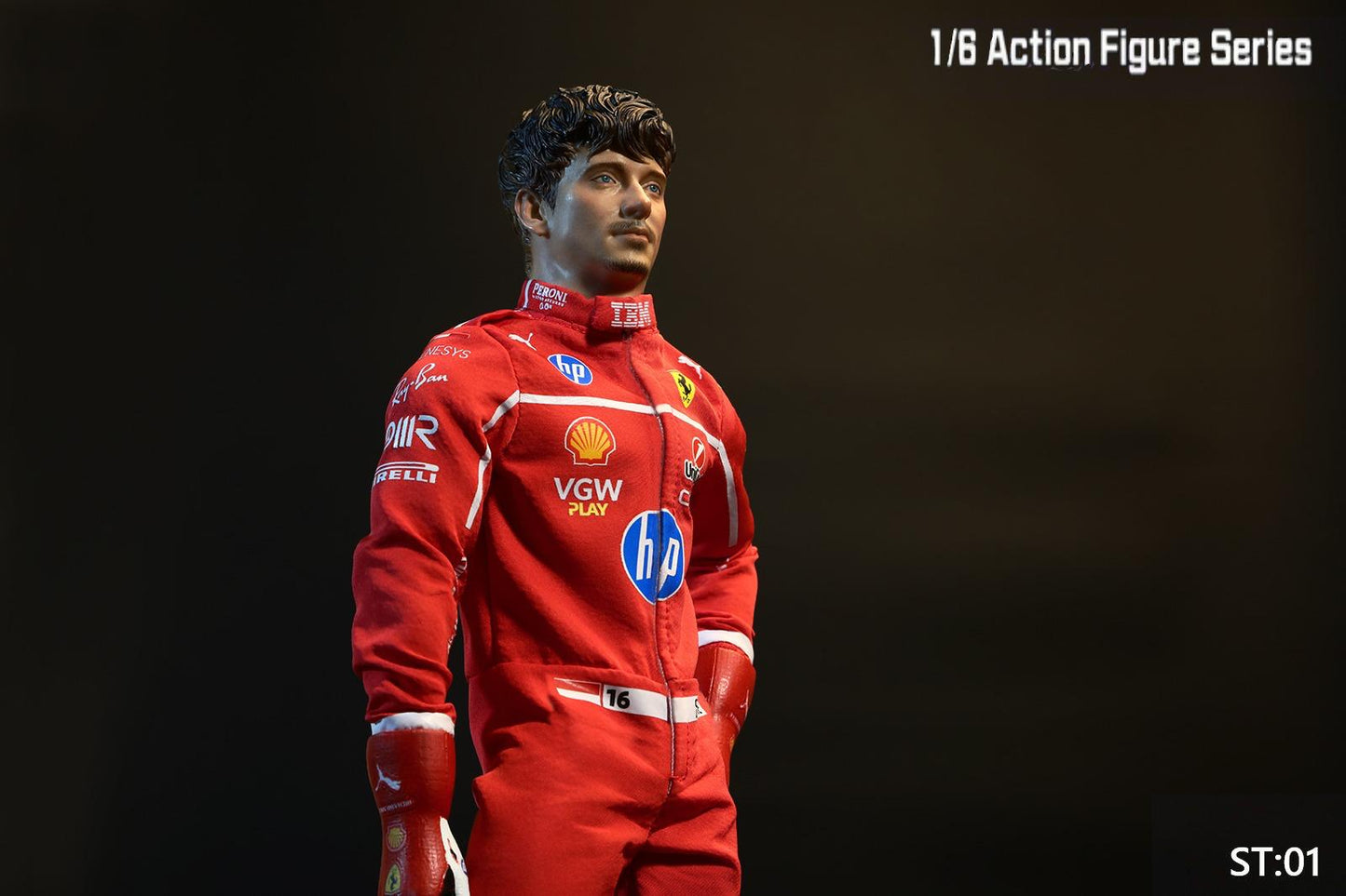 PRE ORDER – 1/6 FORMULA ONE RACER ACTION FIGURE ST01 - CHARLES LECLERC