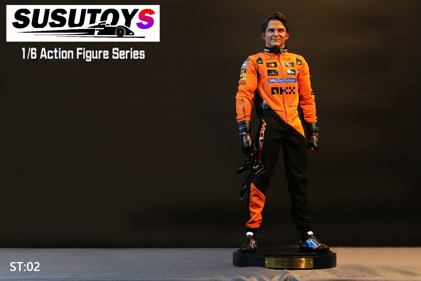 PRE ORDER – 1/6 FORMULA ONE RACER ACTION FIGURE ST02 - OSCAR PIASTRI