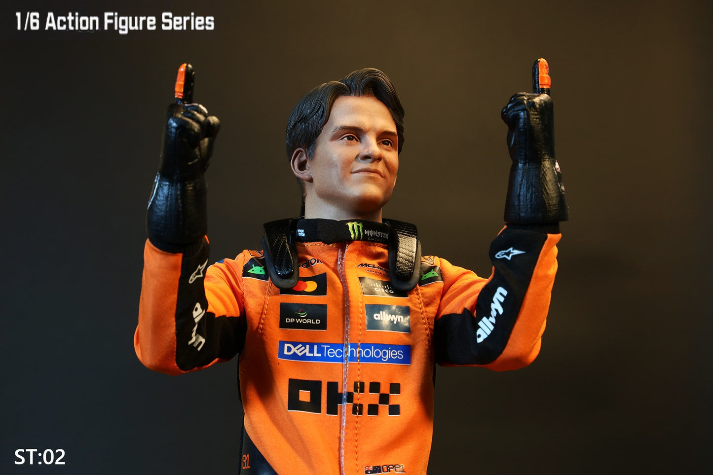 PRE ORDER – 1/6 FORMULA ONE RACER ACTION FIGURE ST02 - OSCAR PIASTRI