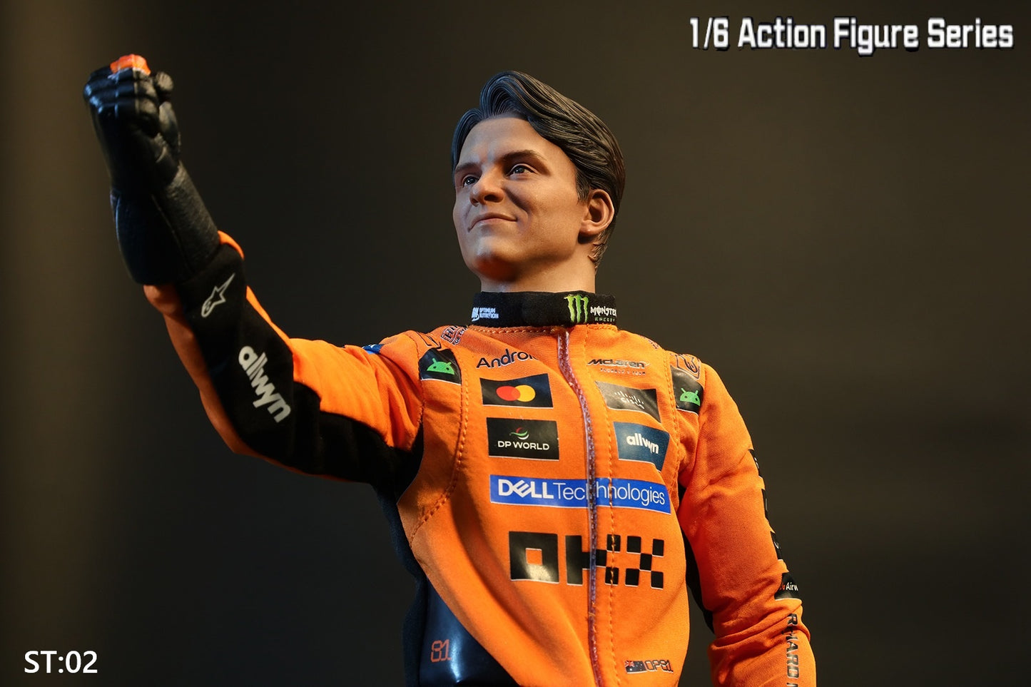 PRE ORDER – 1/6 FORMULA ONE RACER ACTION FIGURE ST02 - OSCAR PIASTRI