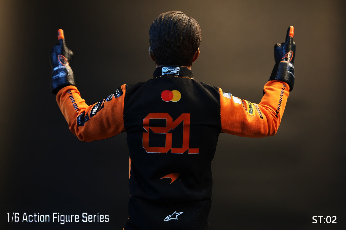 PRE ORDER – 1/6 FORMULA ONE RACER ACTION FIGURE ST02 - OSCAR PIASTRI