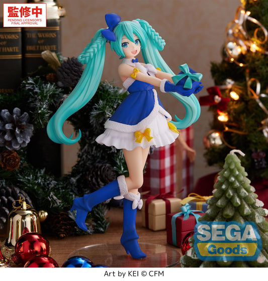PRE ORDER – HATSUNE MIKU SERIES - HIGH PREMIUM FIGURE HATSUNE MIKU - SAPPHIRE CHRISTMAS VER.