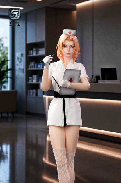 PRE ORDER – [18+] 1/6 SATSUKI-SAN - NURSE GRANNY - PLATINUM SILICONE ARTICULATED FIGURE