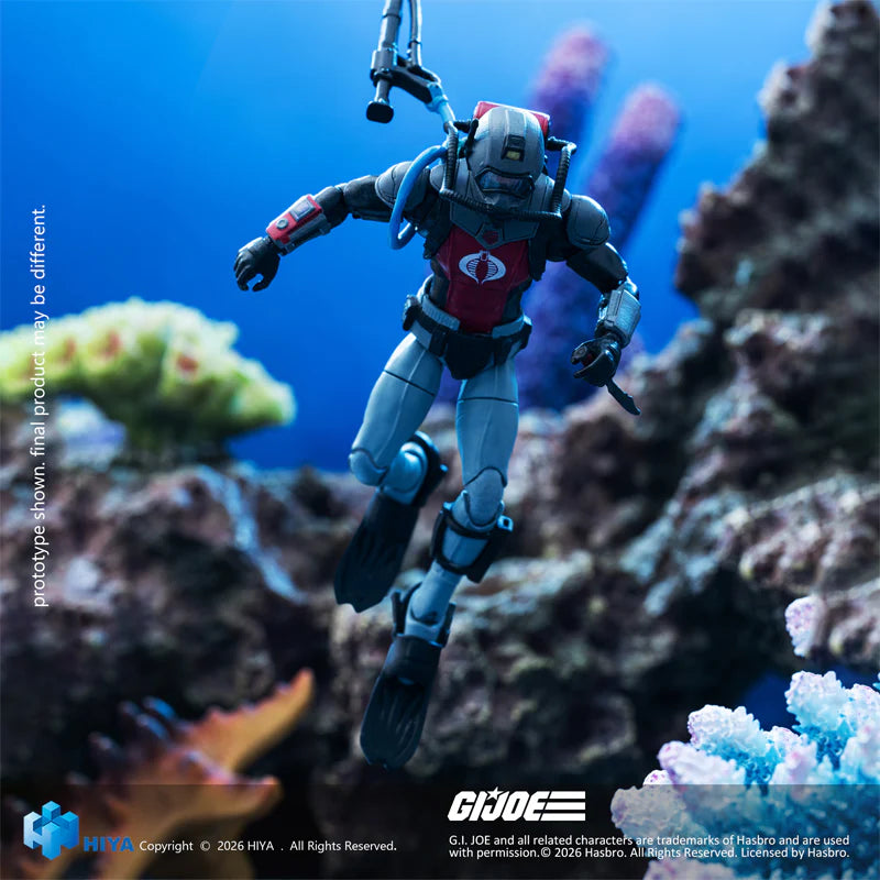 PRE ORDER – HIYA EMG0458 1/18 EXQUISITE MINI SERIES G.I.JOE - COBRA EEL