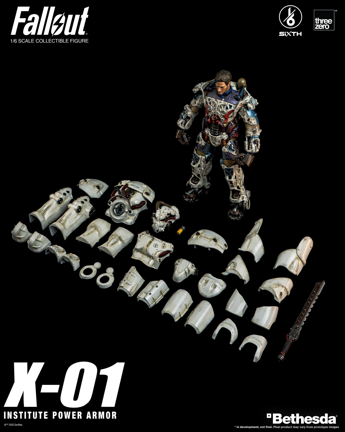 PRE ORDER – 1/6 FALLOUT - X-01 INSTITUTE POWER ARMOR