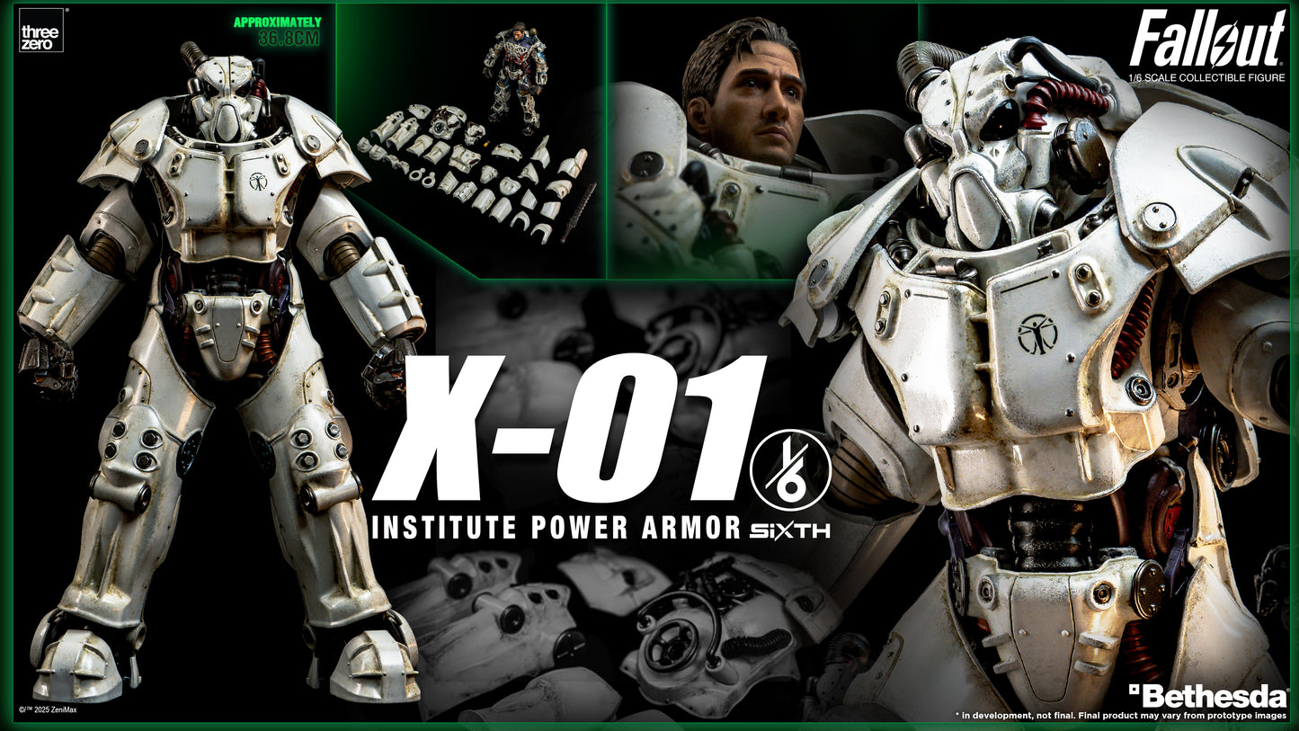 PRE ORDER – 1/6 FALLOUT - X-01 INSTITUTE POWER ARMOR