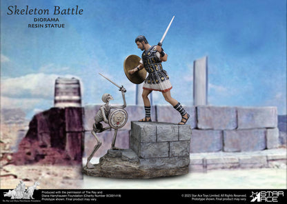 PRE ORDER – 1/8 SKELETON BATTLE DIORAMA RESIN STATUE