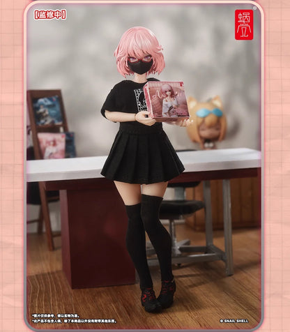 PRE ORDER – 1/12 MECHA MUSUME EMPLOYEE DRESS CODE SET BLACK EDITION