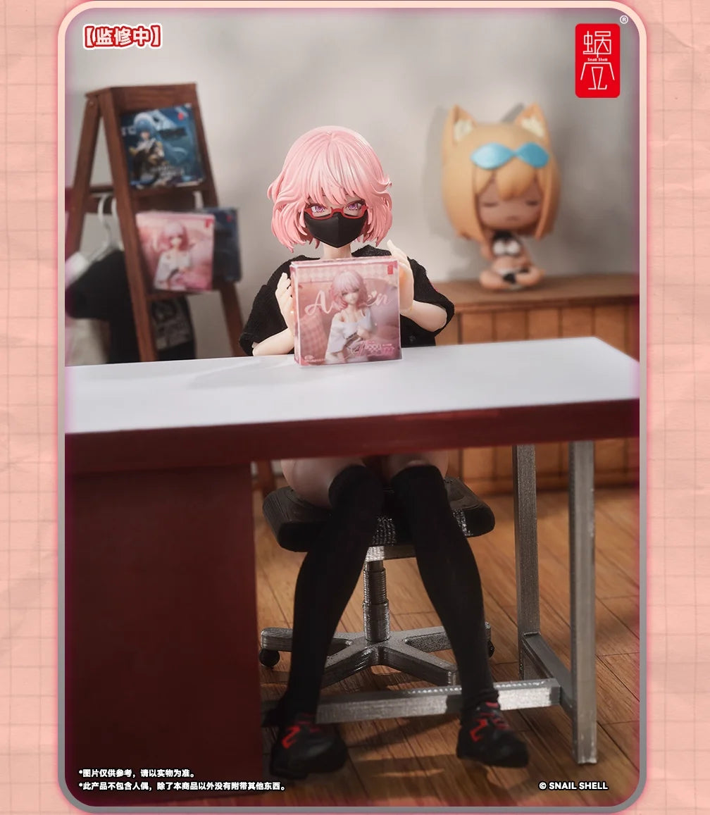 PRE ORDER – 1/12 MECHA MUSUME EMPLOYEE DRESS CODE SET BLACK EDITION